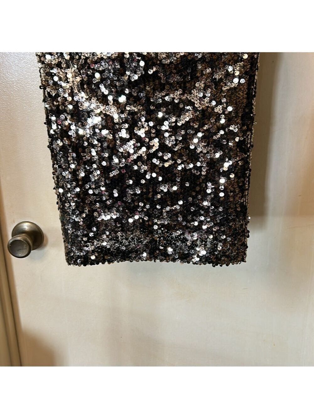 Ark & Co bronze sequin shift dress size S - Picture 8 of 11